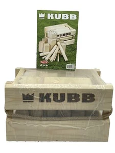 TACTIC - Kubb in Wodden Box (56388) (XXL Outdoor-Spiel aus Finnland) - Bild 1 von 2