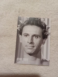 Star Trek40th Anniversary Portrait Card PT34 Michael Forest As Apollo - Picture 1 of 1