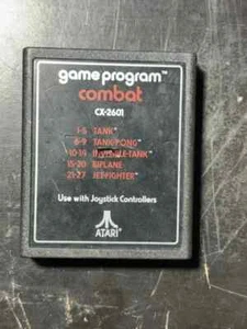 Combat CX-2601 (Atari 2600, Atari, 1977) UNTESTED - Picture 1 of 1