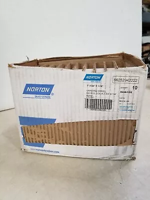 Lot of 10 - Norton Grinding Wheel 7" x 3/4" x 1-1/4" Straight - Image 1 of 4