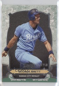 2014 Topps Triple Threads Emerald /250 George Brett #2 HOF