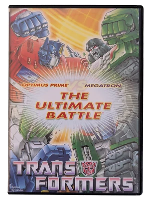 Transformers - The Ultimate Battle (DVD, 2006) Optimus Prime vs Megatron - Image 1 of 2