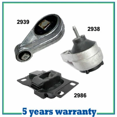 M320 For 2000-2003 Ford Focus 2.0L SOHC Engine Motor & Trans Mount Kit 3PCS New - Image 1 of 4