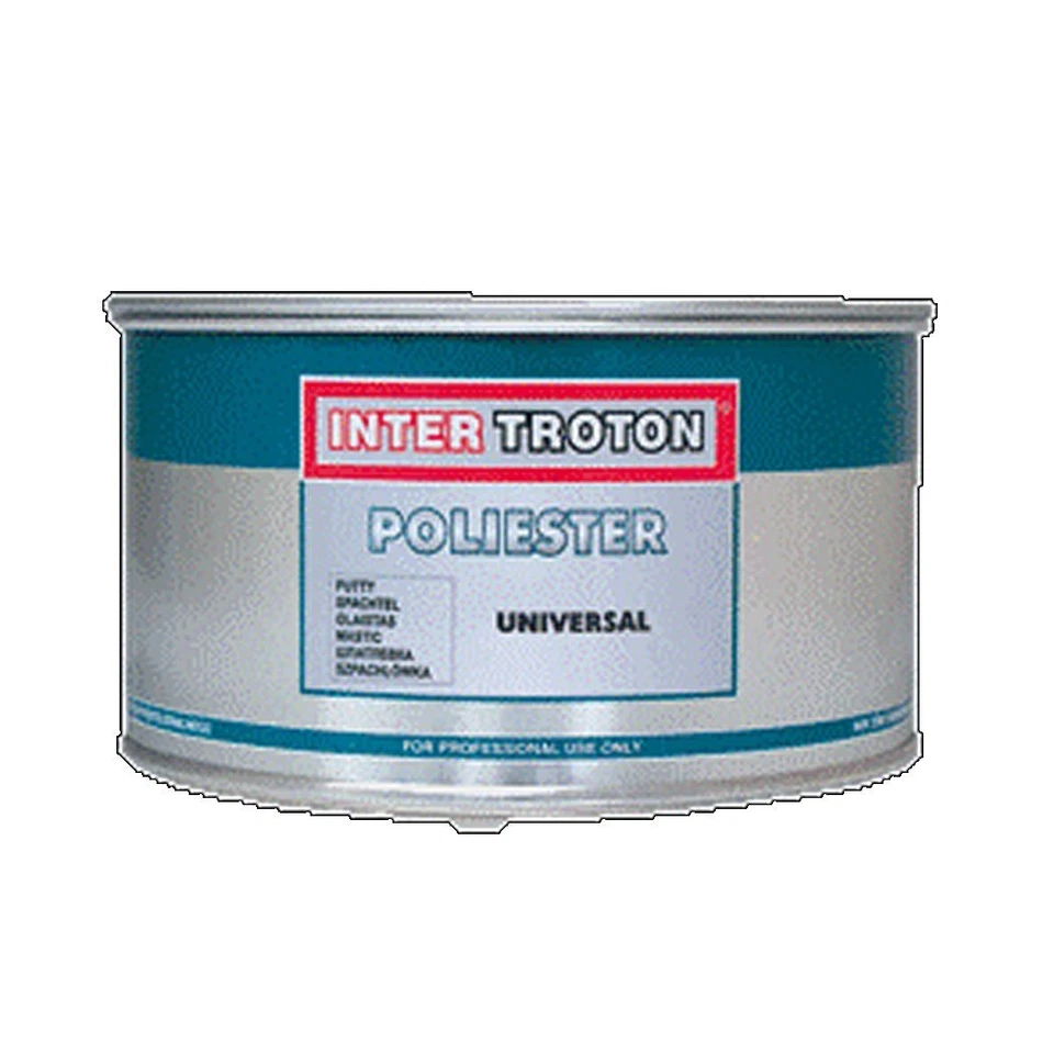 TROTON 1 x Universal Polyesterspachtel 1,9 KG + 40 g Härter Karosserie Modellbau GFK