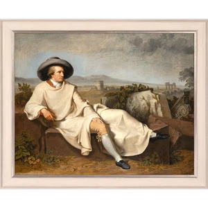 Johann Heinrich Wilhelm Tischbein. Goethe in der römischen Campagna (1787).  - Bild 1 von 5