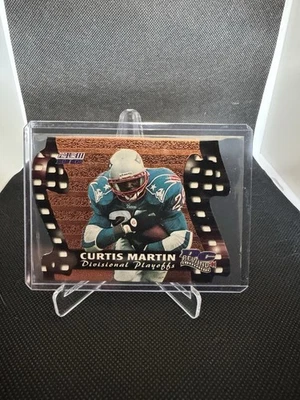 1997 Pro Line III DC Curtis Martin Divisional Playoffs Die Cut Card - Image 1 of 2