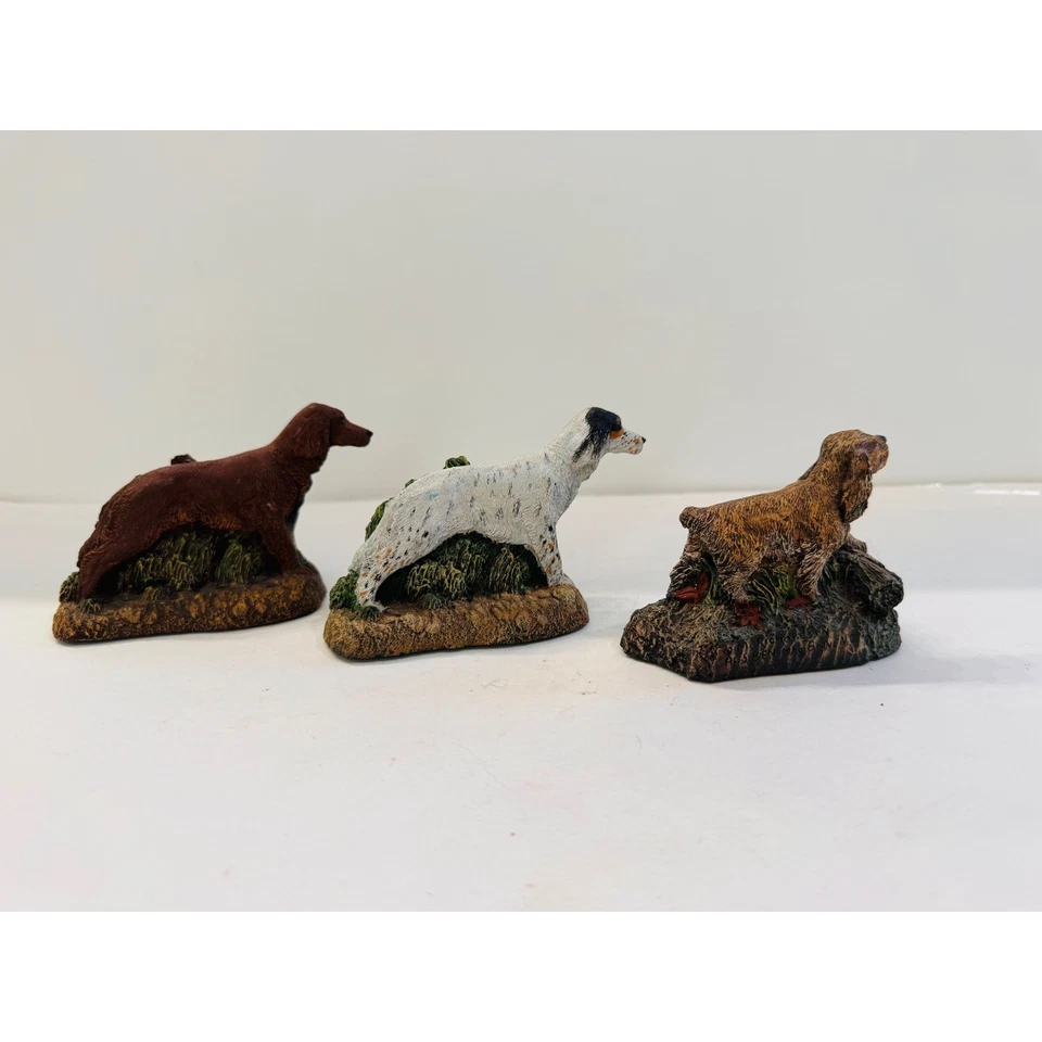 Коллекция Kennel Club бронзовые винтажные фигурки охотничьих собак холодного литья - Изображение 1 из 4