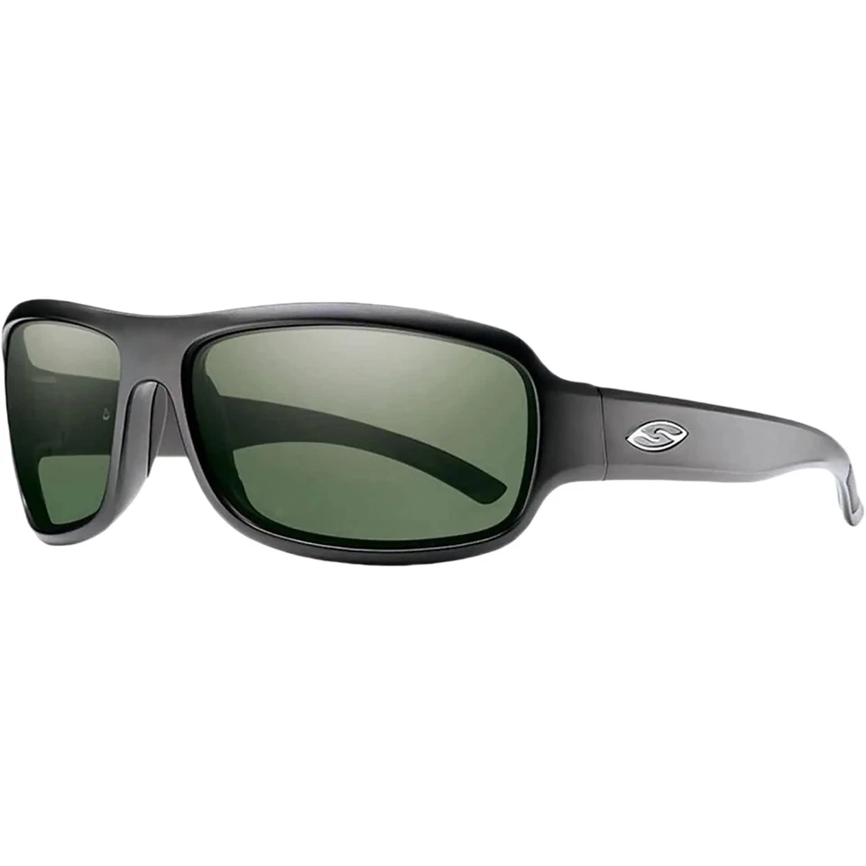 Smith Optics Adult Drop Elite Chromapop Lifestyle Black/Green OS Sunglasses - Image 1 of 1