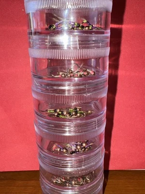 Lote de 60 moscas moscas moscas moscas moscas moscas moscas moscas modge con pila -1 Foto 1 de 4