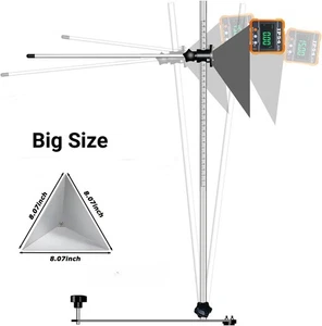ADAS Radar Aiming Target Reflector Calibration Tool for Honda Toyota GM-Big Size - Foto 1 di 10