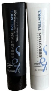 Sebastian Trilliance Shine Preparation Shampoo & Condition Duo 8.45 oz - Picture 1 of 2