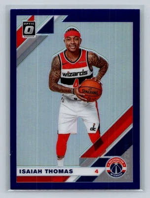 2019 Donruss Optic 119 Isaiah Thomas Washington Wizards Holo - Image 1 of 2