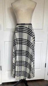 NWT Vintage Betty Hanson 100% Wool Maxi Accordion Pleated Skirt - Picture 1 of 9