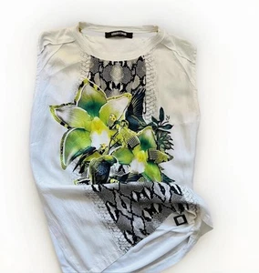 Roberto Cavalli Women Top Blouse Viscose Silk Size 38 * - Picture 1 of 6