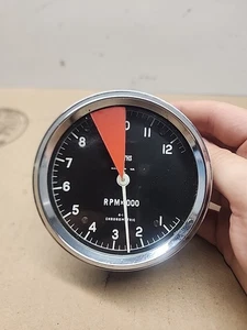 Smiths Chronometric Rpmx1000 4:1 RARE Tachometer OEM Made In U.K. None-0-jewels - Picture 1 of 12