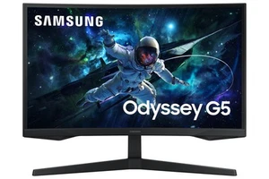 SAMSUNG Odyssey G5 G55C 27" Schwarz (CG552) LS27CG552EUXEN - Photo 1/3