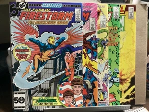 FURY OF FIRESTORM THE NUCLEAR MAN #42 45 46 47 + ANNUAL #5 DC 1982 SERIES - Picture 1 of 6