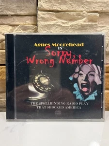 Sorry, Wrong Number Agnes Moorehead The Spellbinding Radio Play New Audio CD - Bild 1 von 4