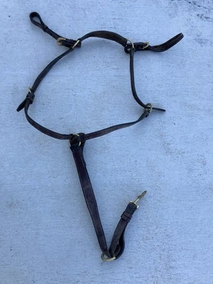 English Leather Breast Plate Breast Collar - Image 1 of 2