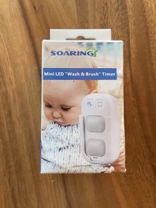 SOARING Wireless Battery Powered Timer for Kids - 2 Min Brush, 20 Sec Hand Wash - Picture 1 of 11