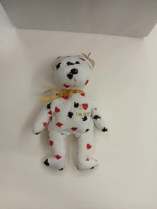 Ty Beanie Baby LAS VEGAS (I Love Las Vegas )" Bear 2005 - Picture 1 of 11