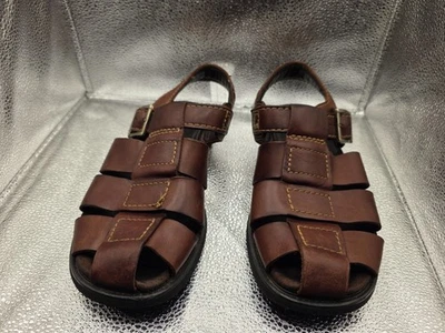 Rockport Men's Brown Darwyn Fishermen  Sandals Size 9 - Rugged & Comfortable - Image 1 of 4