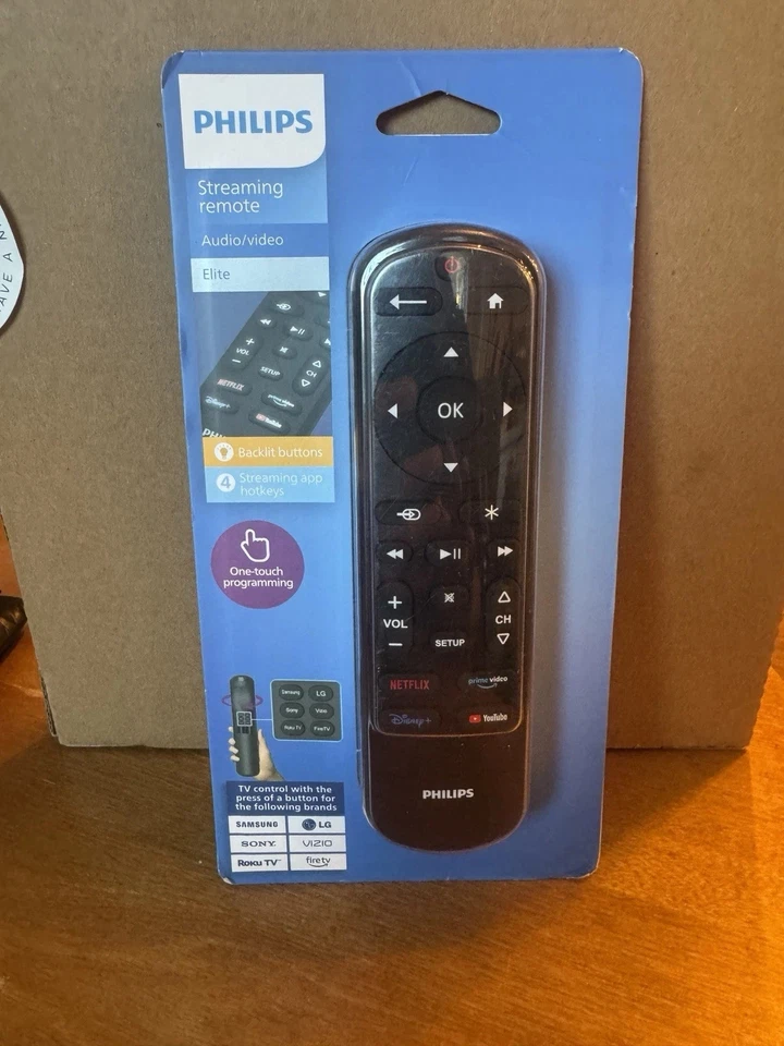 Philips One-Touch Programming Streaming Replacement Remote—FREE SHIPPING - Image 1 of 1