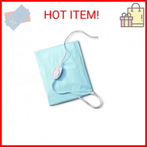 Sunbeam Heating Pad for Back, Neck, and Shoulder Pain Relief with Sponge for Moi - Picture 1 of 2
