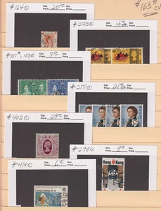 D8980: Better Hong Kong Used Stamp Lot; LOOK! - Picture 1 of 5