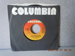 SHEPPARD,T.G. 7"vinyl...FOOLED AROUND/BANGING MY HEART...COLUMBIA...VG++...'85 - Picture 1 of 2