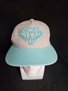 Diamond Supply Co. Black Brilliant Unconstructed Men's Snapback Hat PRE OWNED - Picture 1 of 9
