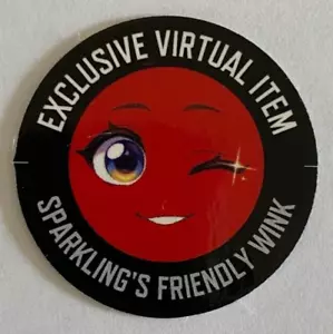 Roblox Sparkling's Friendly Wink exclusive virtual RARE Toy Code QUICK Delivery - Picture 1 of 1