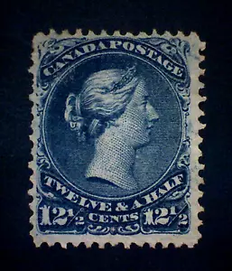 *GREENE FOUNDATION CERT* Canada #28 MINT, Queen Victoria Large Queen (1868) - Picture 1 of 5