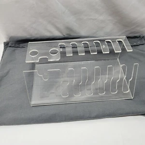 Acrylic 9 Slot Holder For Disc Blades & Attachments made for Cuisinart DLC - Picture 1 of 18