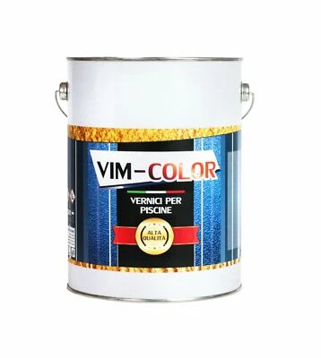 Vim Color Vernice Smalto Per Piscine Clorocaucciu' Pro Avorio 1013 Kg 8 (56 M²) - Immagine 1 di 4