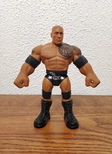 Action Figure - WWE Bend 'N Bash The Rock - 5.5" Tall - Picture 1 of 4