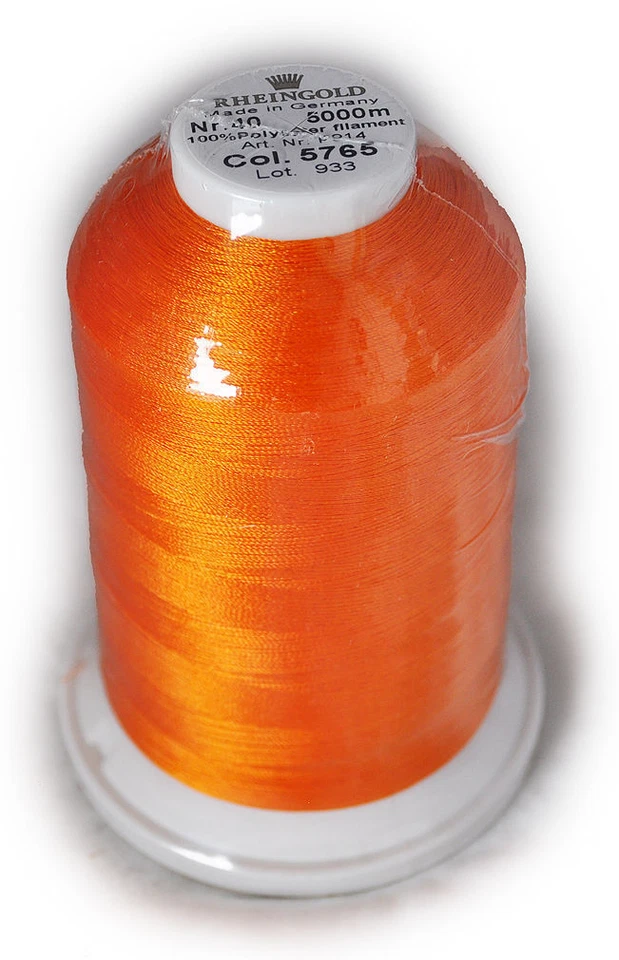 RHEINGOLD POLYESTER 5765 TRUE ORANGE  914405765 - Image 1 of 1