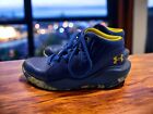 Children Unisex Shoes Under Armour Kids Jet '21 (Size 1Y) In Blue/Yellow