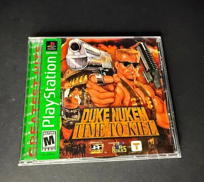 Duke Nukem: Time to Kill Greatest Hits Sony PlayStation 1 PS1 - Image 1 of 4