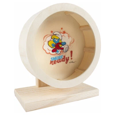 Duvo+ Nager Laufrad "Schlümpfe" Schlumpfine 20cm für Hamster & Rennmäuse - Bild 1 von 2