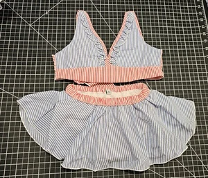 Girls 2 Piece Bathing Suit 5m - Picture 1 of 6