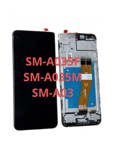 Samsung Galaxy A03 SM-A035F SM-A035M SM-A035F/DS Display LCD Screen Schwarz - Bild 1 von 1