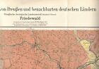 Bücking, Friedewald Blatt 5125 Geologie Karte Preußen 1 : 25.000, Ausgabe 1926
