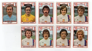 PANINI FOOTBALL 76 Lyon l'entraineur et 8 joueurs /RU170 - Picture 1 of 2