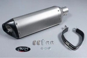 Slip-On / Scarico / Terminale Universel AVDB Silver 61 mm - Picture 1 of 8