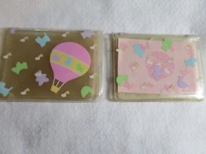 Custodia ID palloncino ad aria calda Sanrio vintage NOS 1989 - Foto 1 di 2