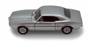 1967 Pontiac Firebird, Silver - Welly 22502 - 1/24 scale Diecast Model Toy Car - Picture 1 of 1