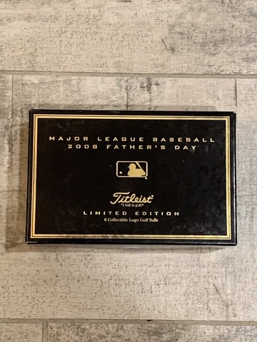 Atlanta Braves 2008 Father’s Day MLB Titleist Limited Edition Golf Ball Set Cover
