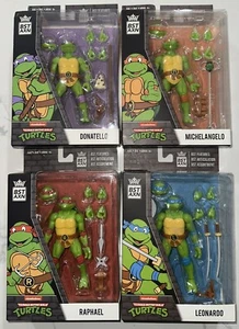 BST AXN TMNT Michelanglo Donatello Leonardo Raphael Figure Lot Of 4 New - Picture 1 of 2
