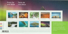 Canada 2018 Souvenir Sheet #3056 From Far and Wide –1 - MNH